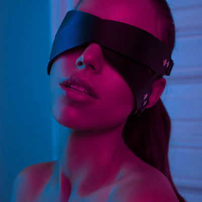 Σιλικόνη ABS BDSM Set Bondage μάσκα ματιών ζευγάρι σεξ παιχνίδι δέρμα σκλάβος