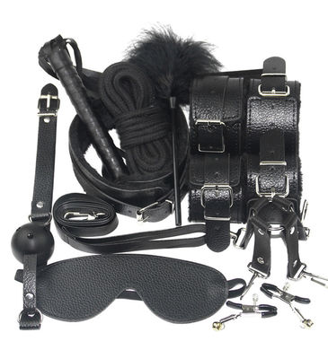 10 Set Light Self Bondage Kit δερμάτινο κιτ SM σκλάβος πάθος φετίχ κρεβάτι αγκάλια