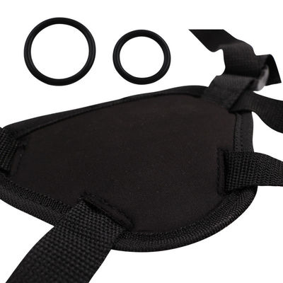 Λεσβιακό Wearable BDSM Set Μαύρο Ρούμπι Ντίλντο παντελόνια για άνδρες