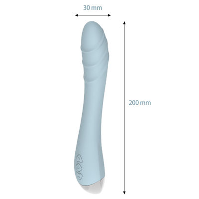 Φορτώσιμο G Spot Vibrators υγρό σιλικόνιο Ντίλντο Σεξ Παιχνίδι για ενήλικες Κλίτο πουλί 20,5cm