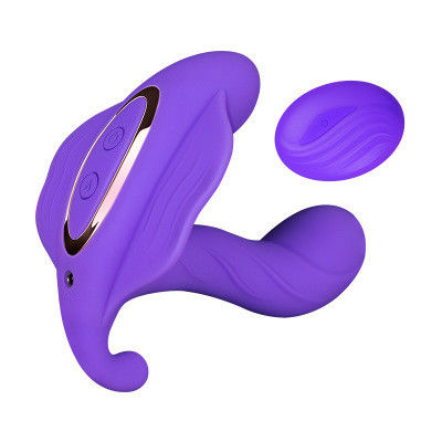 14cm Αδιάβροχο Bluetooth Vibrator Σεξ Παιχνίδι Ανανεώσιμα δονητικά εσώρουχα για γυναίκες