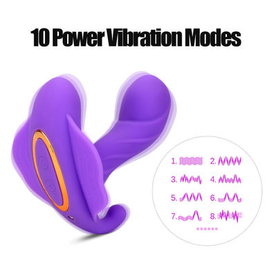 14cm Αδιάβροχο Bluetooth Vibrator Σεξ Παιχνίδι Ανανεώσιμα δονητικά εσώρουχα για γυναίκες
