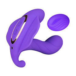 14cm Αδιάβροχο Bluetooth Vibrator Σεξ Παιχνίδι Ανανεώσιμα δονητικά εσώρουχα για γυναίκες