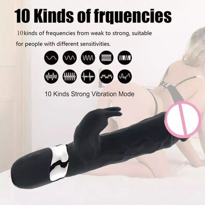 345g G Spot Vibrator Παιχνίδι για ενήλικες Κουνέλι πέος Παιχνίδια σεξ επαναφορτιζόμενα