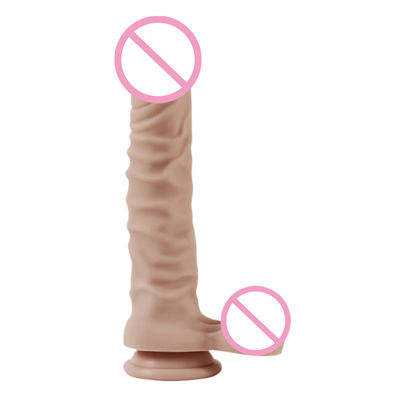350 γραμμάρια 215 χιλιοστά παχιά γυναίκες Dildo υγρό σιλικόνη εξαιρετικά μαλακό Dildo καουτσούκ σεξ παιχνίδια