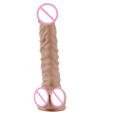 350 γραμμάρια 215 χιλιοστά παχιά γυναίκες Dildo υγρό σιλικόνη εξαιρετικά μαλακό Dildo καουτσούκ σεξ παιχνίδια