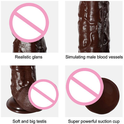 10 ιντσών Xxl ρεαλιστικό ντίλντο διπλό ντίλντο Custom Gummy Real Feel Big Dog Cock