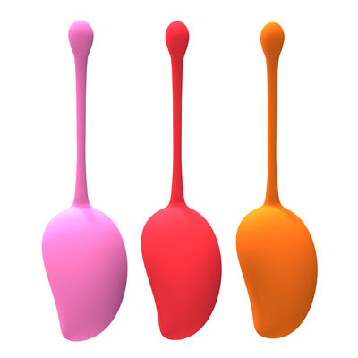 Σιλικόνιο Kegel Ball Vibrator Ζυγισμένο Kegel Tightening Ball Αναλικός Vibrator