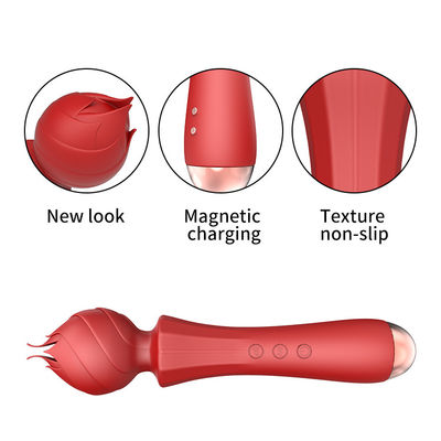 USB φόρτιση Μεγάλο G Spot Vibrator 24cm Μωρό χειροκίνητο Vibrator Σεξουαλικό 238g