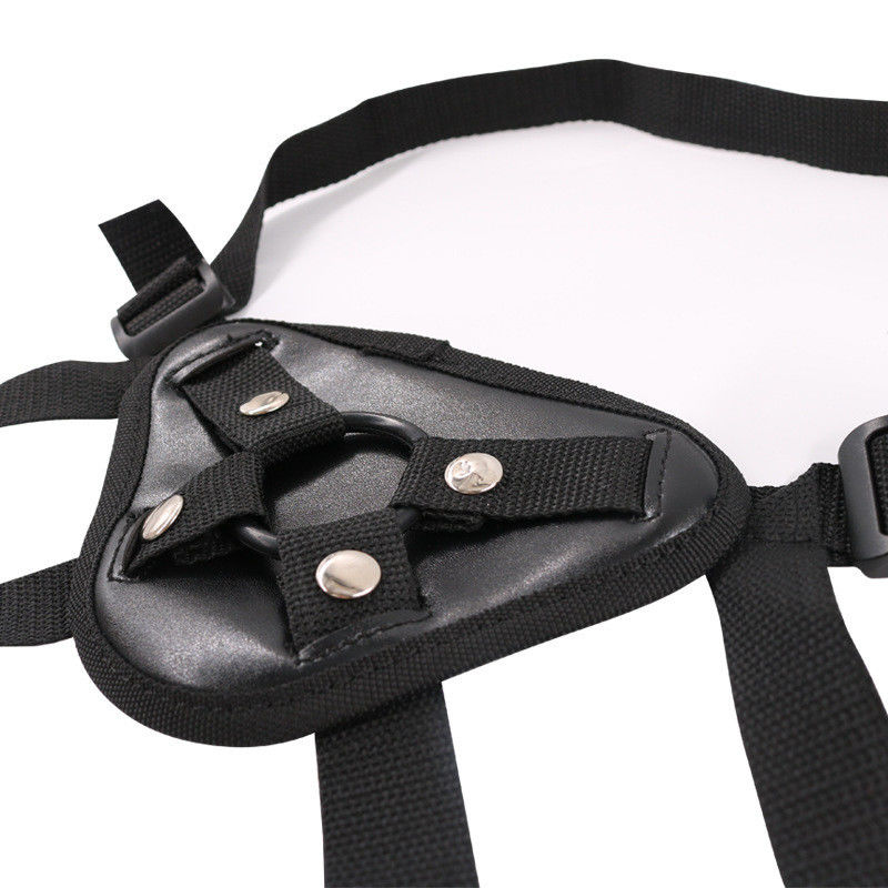Λεσβιακό Wearable BDSM Set Μαύρο Ρούμπι Ντίλντο παντελόνια για άνδρες